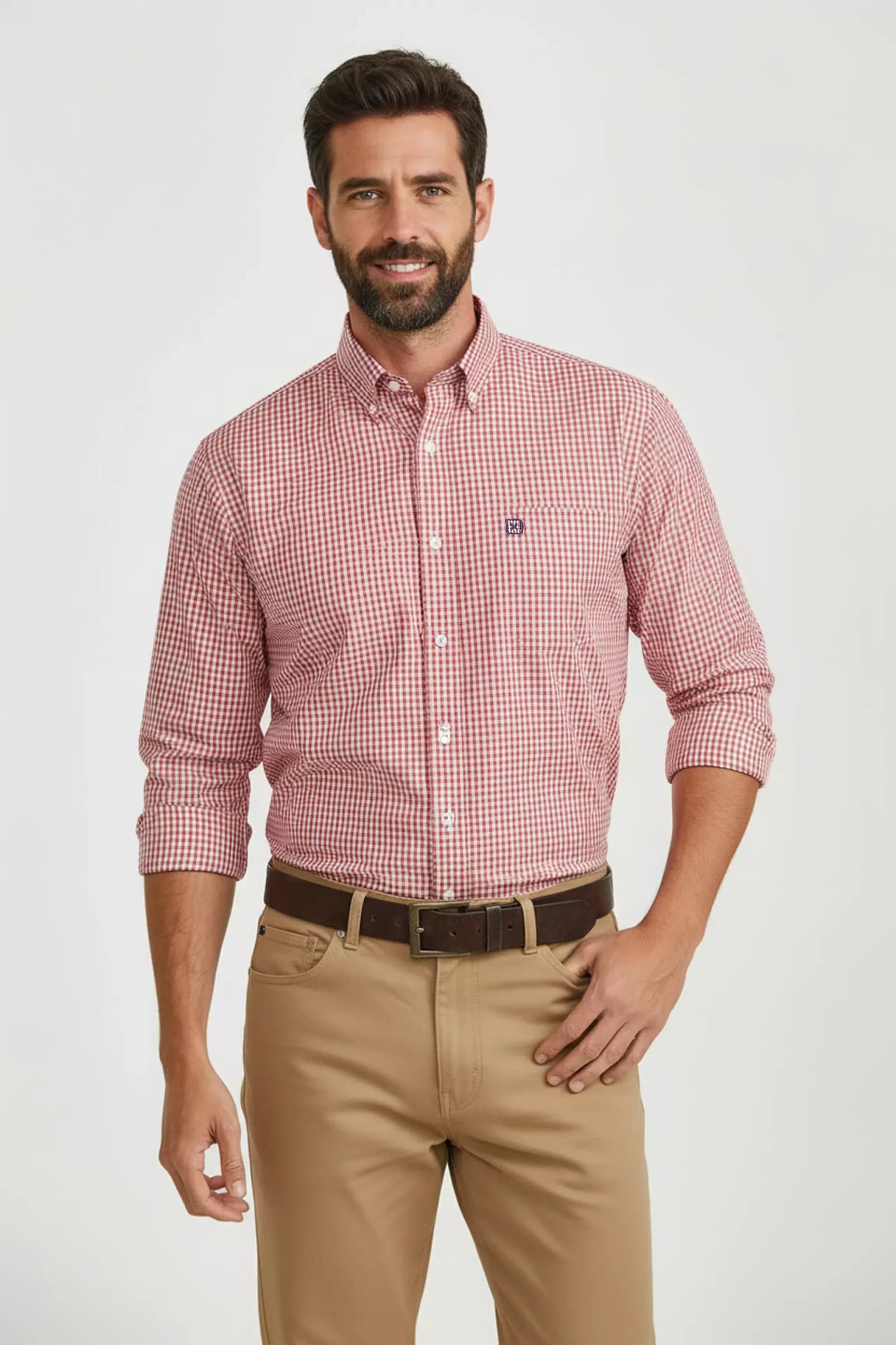 Camisa ML Tricoline