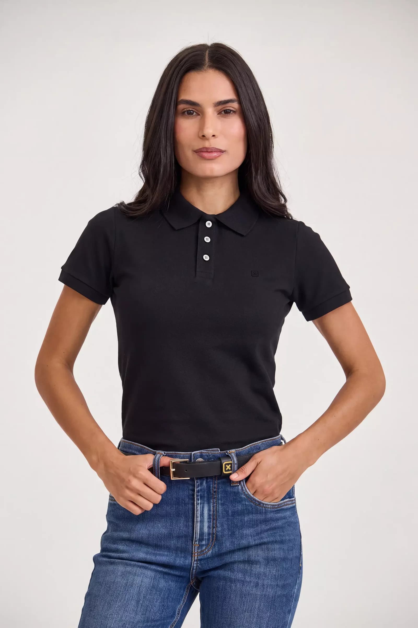 polo slim piquet