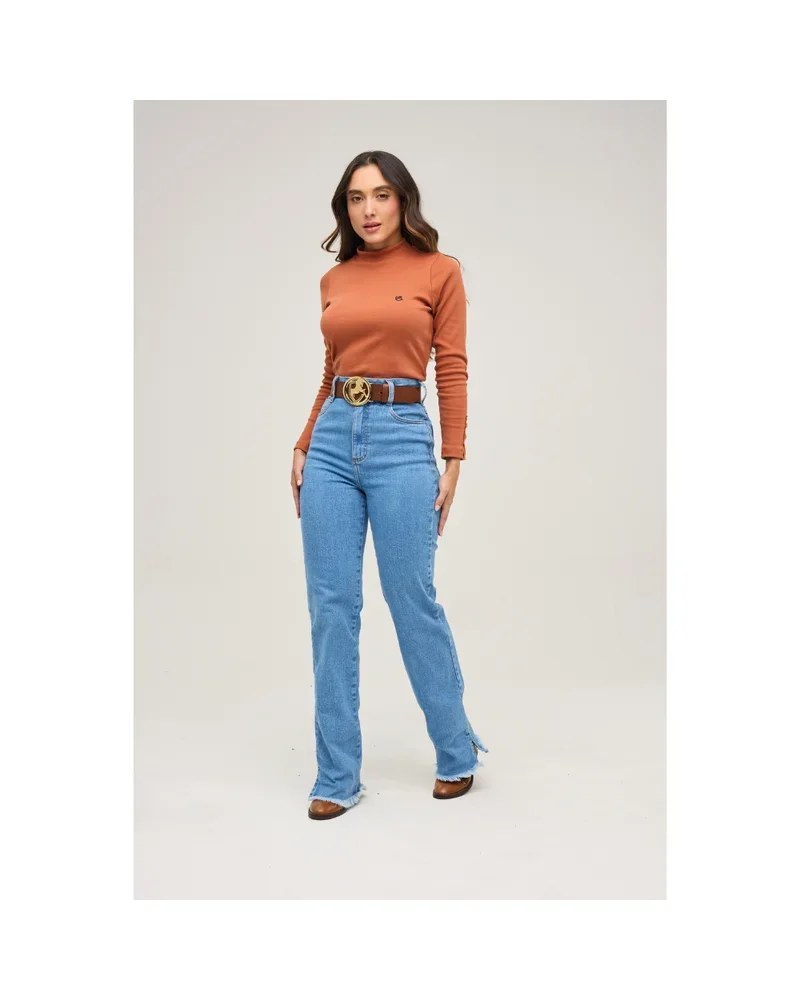 Calça Jeans Wide Leg Maragata Estradeira