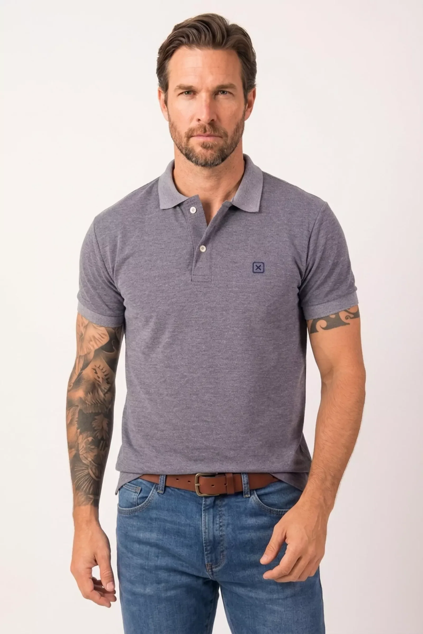polo regular malha
