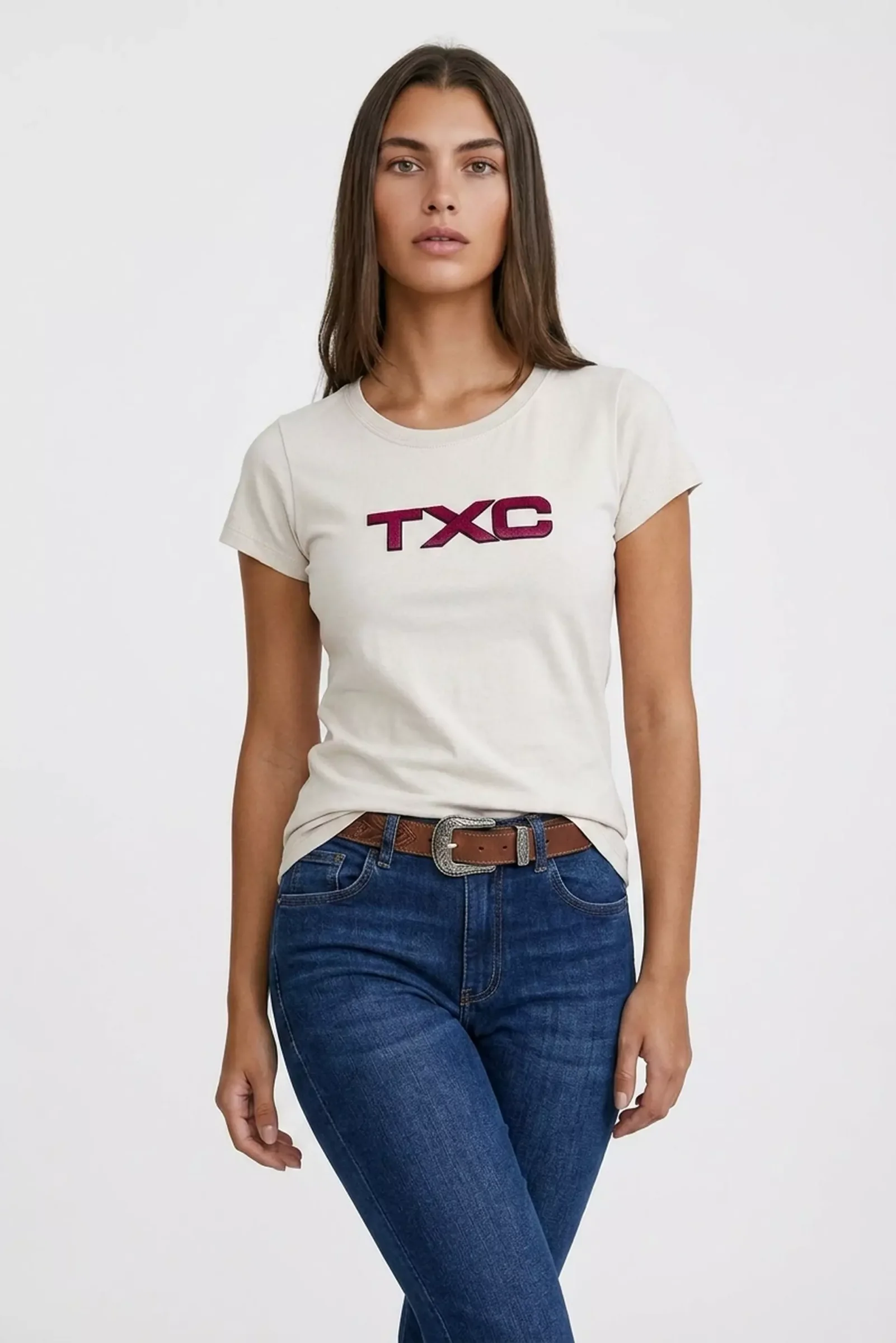 Camiseta Regular Fio 30 Penteada