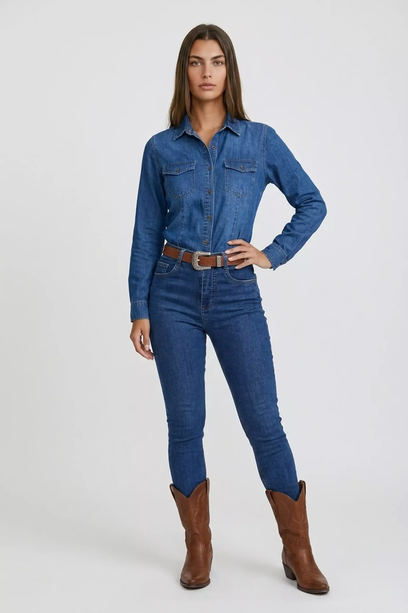 Calça Jeans Skinny Stretch