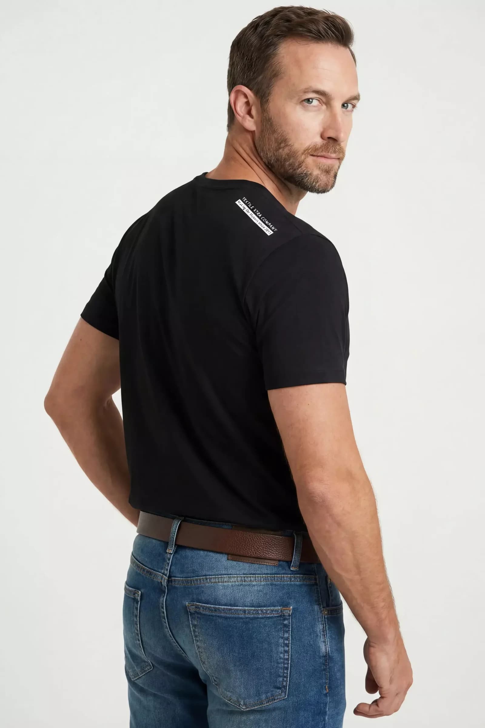 Camiseta Regular Fio 30 Penteada