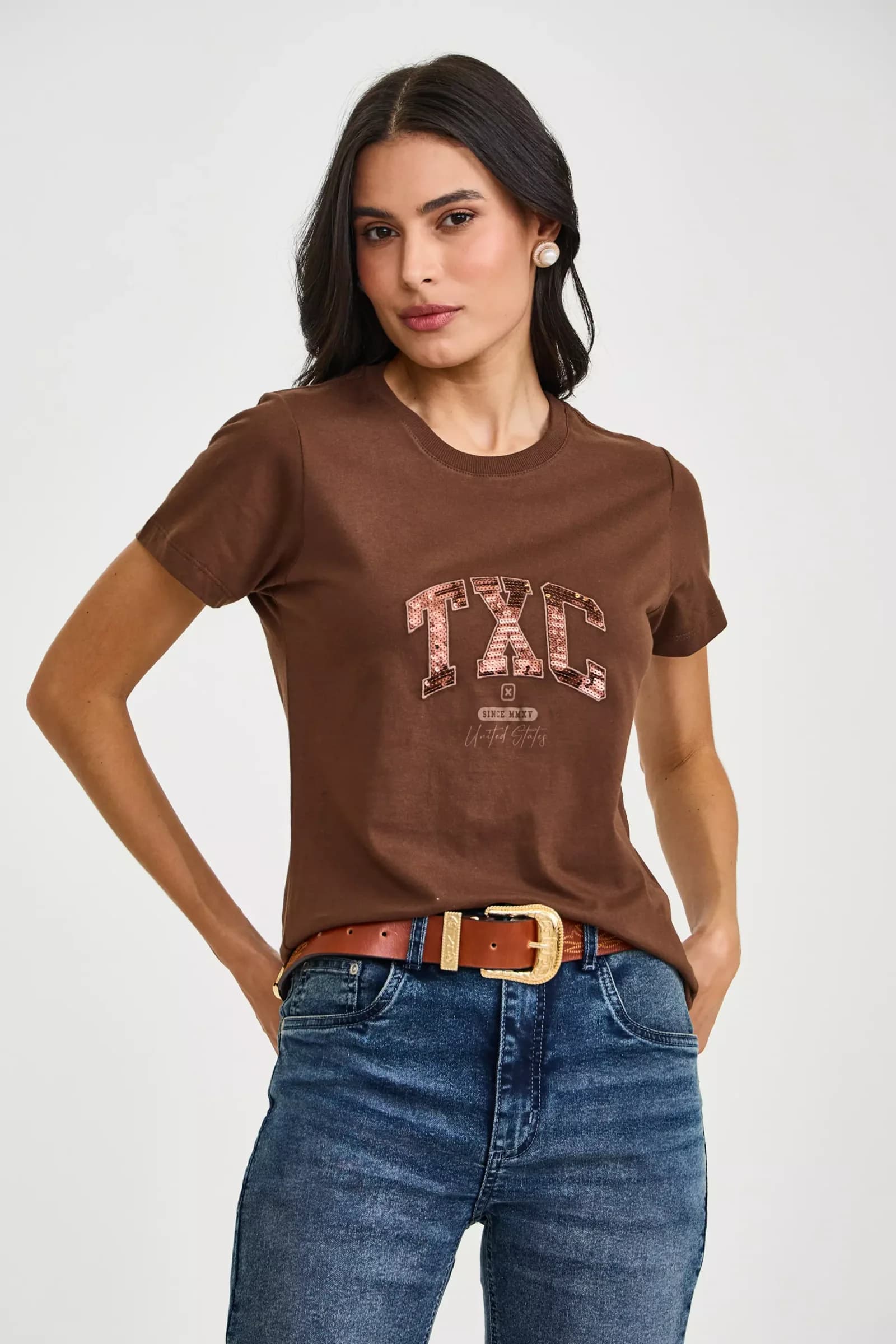 camiseta slim fio 30