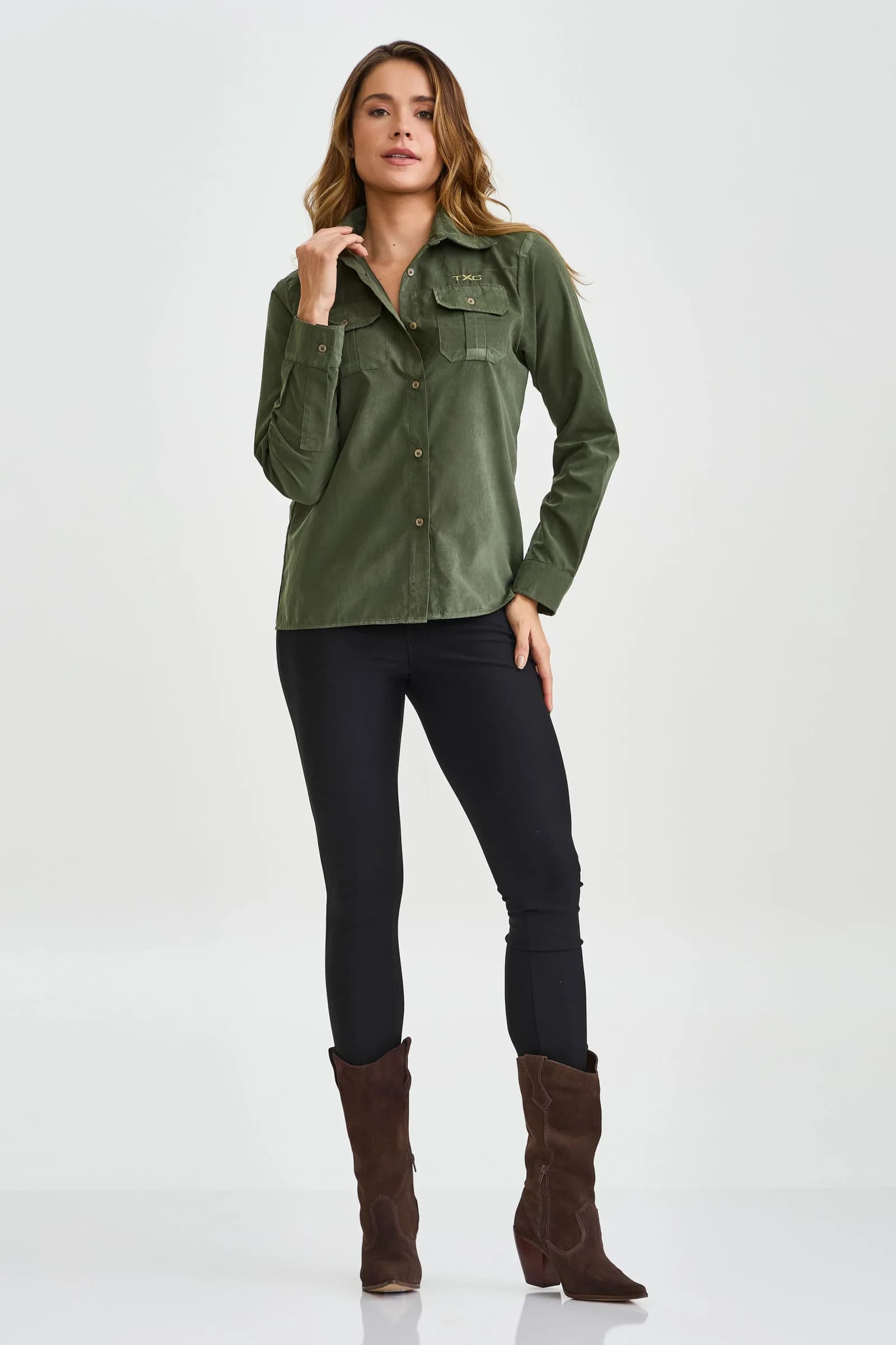 Camisa Oversized Camurca