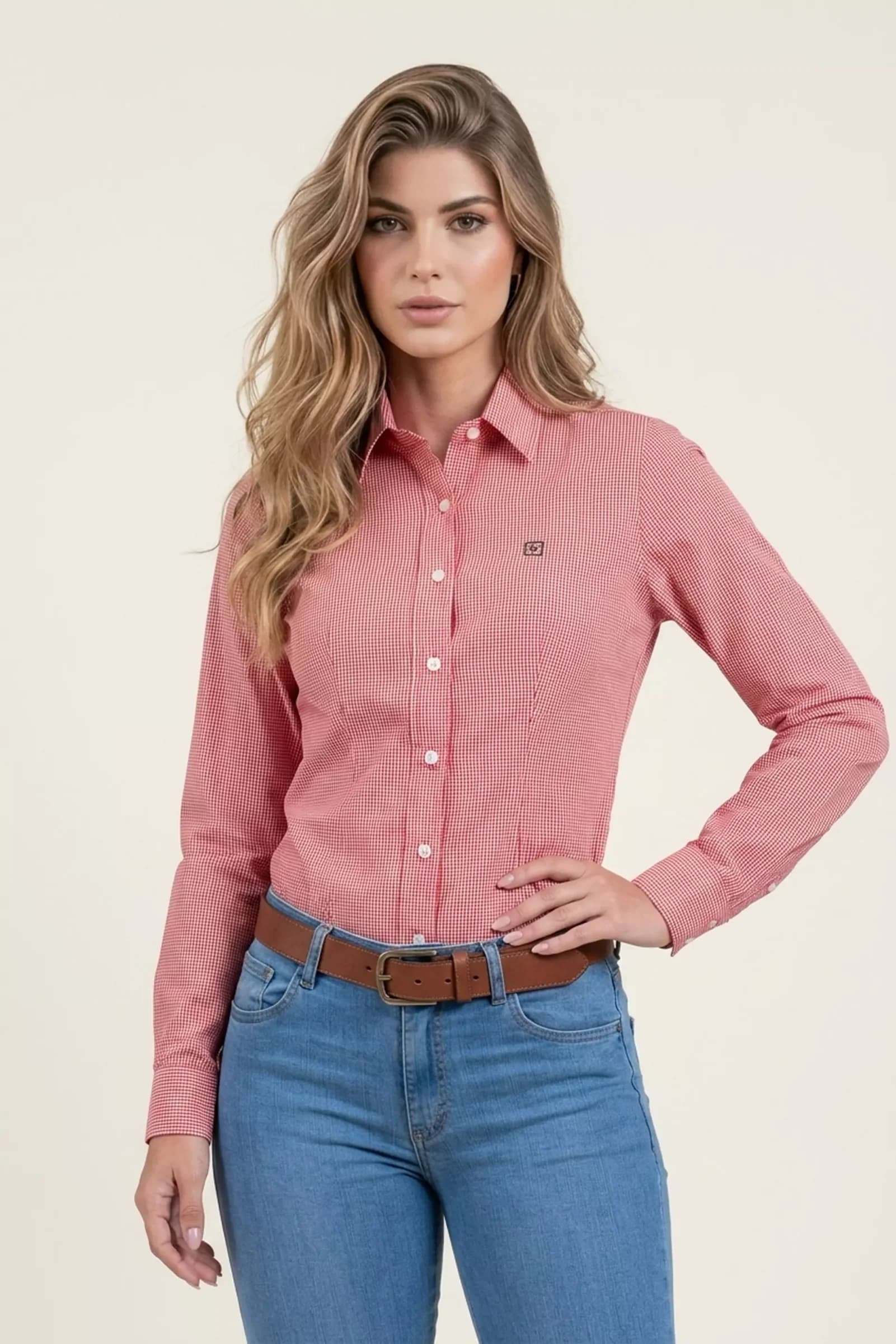 Camisa Slim Tricoline