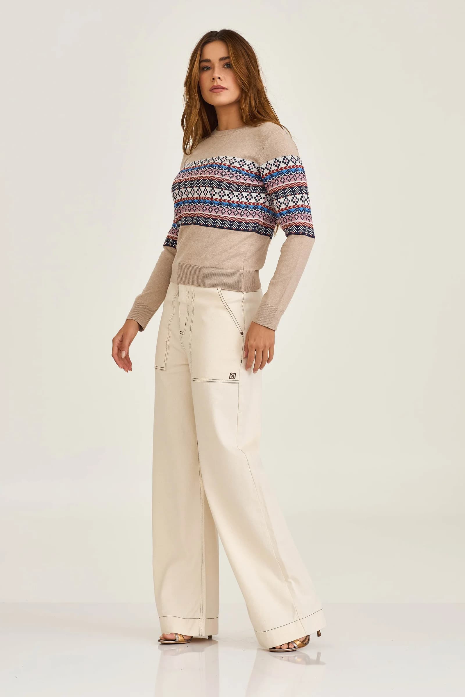 Calça Jeans Wide Leg Rigid